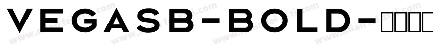 VegaSB-Bold字体转换