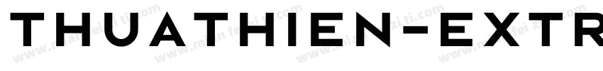Thuathien-ExtraBold字体转换