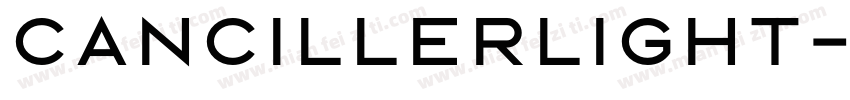 CancillerLight字体转换