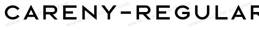 Careny-Regular字体转换