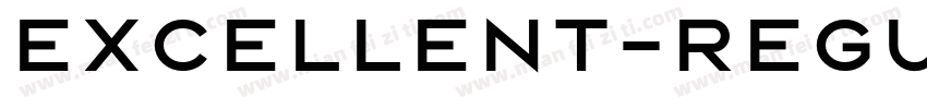 Excellent-Regular字体转换