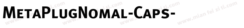 MetaPlugNomal-Caps字体转换