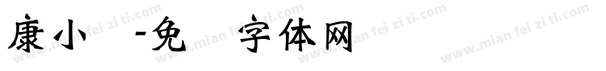 康小丽字体转换
