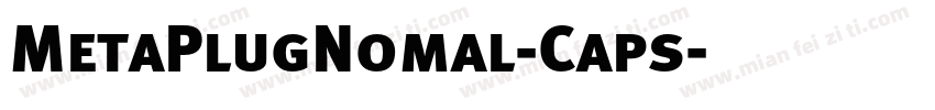 MetaPlugNomal-Caps字体转换