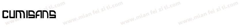 Cumisans字体转换