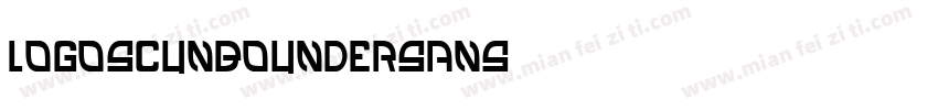 LOGOSCUNBOUNDERSANS字体转换