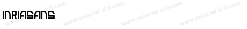 inriasans字体转换