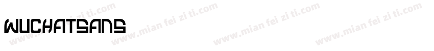 wuchatsans字体转换