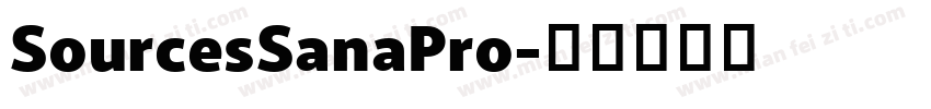 SourcesSanaPro字体转换
