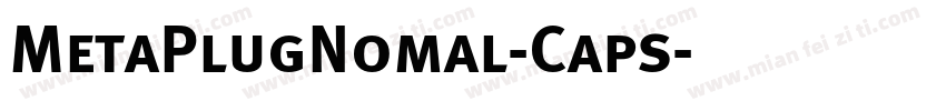 MetaPlugNomal-Caps字体转换