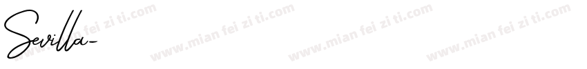 Sevilla字体转换