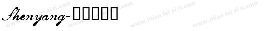 Shenyang字体转换