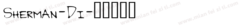 Sherman-Di字体转换
