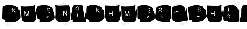 KmengKhmer_Shift字体转换