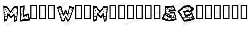 MLingWaiMedium-SC字体转换