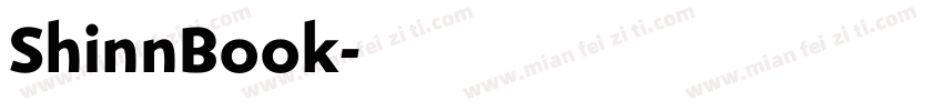 ShinnBook字体转换
