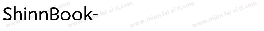 ShinnBook字体转换