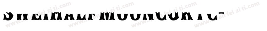 SweiHalfMoonCJKtc字体转换