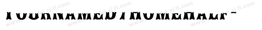 YournameD7HomeHalf字体转换