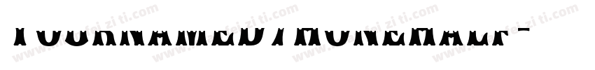 YournameD7HoneHalf字体转换