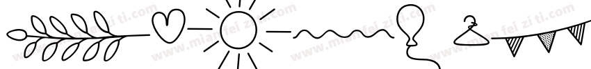 ShowcaseOrnaments字体转换