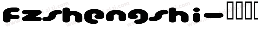fzshengshi字体转换