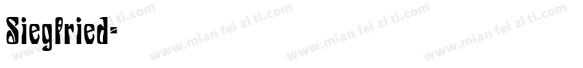 Siegfried字体转换