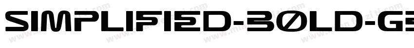 SIMPLIFIED-BOLD-GBpc-EUC-H字体转换