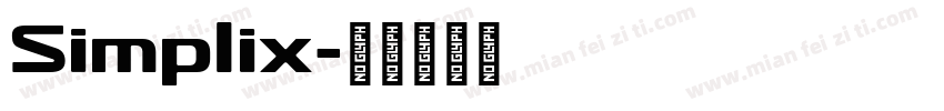 Simplix字体转换