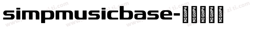 simpmusicbase字体转换