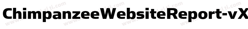 ChimpanzeeWebsiteReport-vXL4字体转换