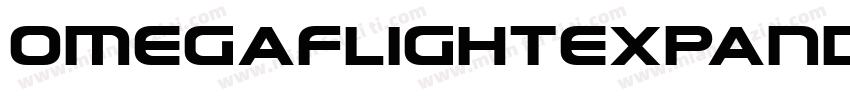 OmegaFlightExpanded字体转换