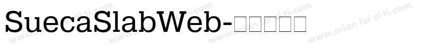 SuecaSlabWeb字体转换