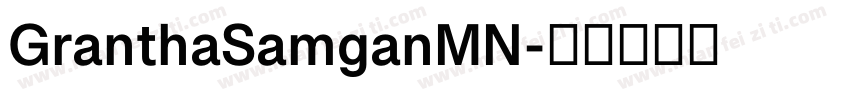 GranthaSamganMN字体转换
