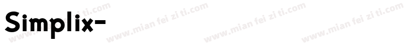 Simplix字体转换