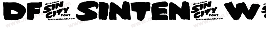 DF-SinTen-W5字体转换