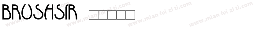 BRUSHSIR字体转换