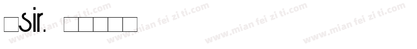 辛sir.字体转换