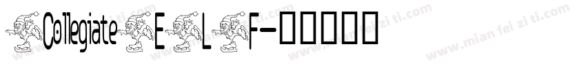 CollegiateELF字体转换
