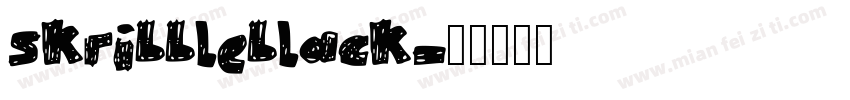 skribbleblack字体转换
