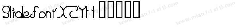 SlidefontXZYH字体转换