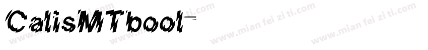 CalisMTbool字体转换