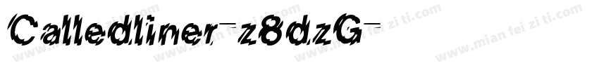 Calledliner-z8dzG字体转换
