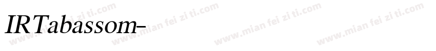IRTabassom字体转换