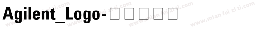 Agilent_Logo字体转换