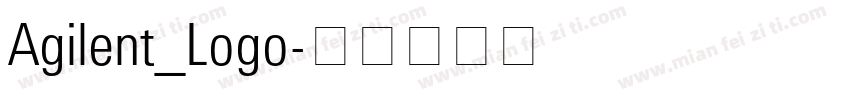 Agilent_Logo字体转换