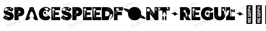 SpaceSpeedFont-Regul字体转换