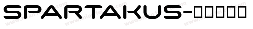 SparTakus字体转换