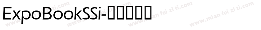 ExpoBookSSi字体转换