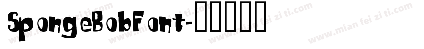 SpongeBobFont字体转换